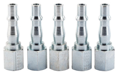 DRAPER 55061 - 1/4" Female Thread PCL Coupling Screw Adaptor Pack of 5