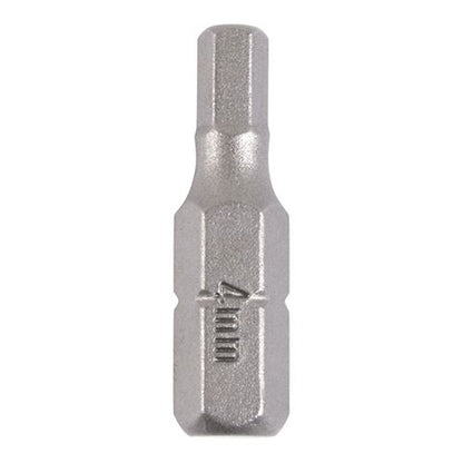 TIMCO Hex Driver Bit - S2 Grey 4.0 x 25 Grey Pack 2