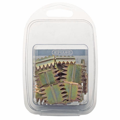 Draper BOX OF 25 TOOTHED SCUTCHES 54252 Scutches for Scutch Holding Chisels/Hammers