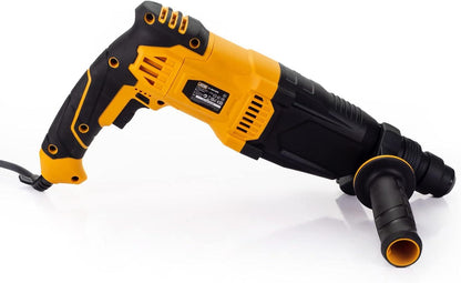 JCB 21-RH1050 1050W SDS Plus Rotary Hammer Drill 3 Mode Electric Drill for Concrete Masonry Brick Stone and Professional Construction Work