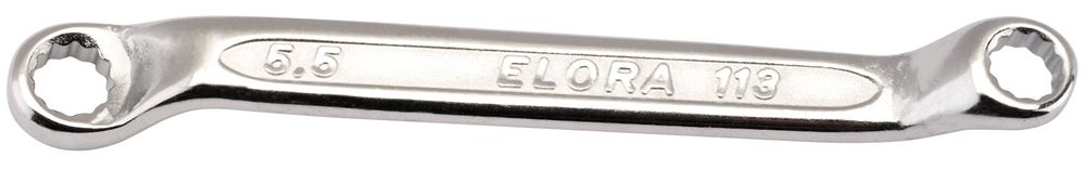 Draper 5X5.5MM MIDGET RING SPANNER 02597 Midget Deep Crank Metric Ring Spanners