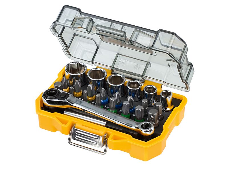 DeWalt DT71516-QZ DT71516 Socket & Screwdriving Set, 24 Piece