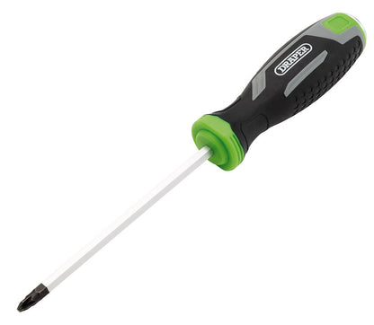 Draper PZ2X125MM POZI POUND THRU SCRE Pound Thru Pozi Soft Grip Screwdrivers