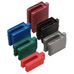 Draper 100PC ASSORTED PLAS. PACKERS 44006 Bag of 100 Plastic Frame Packers