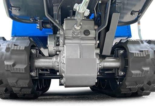 Hyundai 196cc Petrol 500kg Payload Tracked Mini Dumper/Power Barrow/Transporter, 3 Forward And One Reverse Gear, Hydraulic Tipping Mechanism, 3 Year Warranty