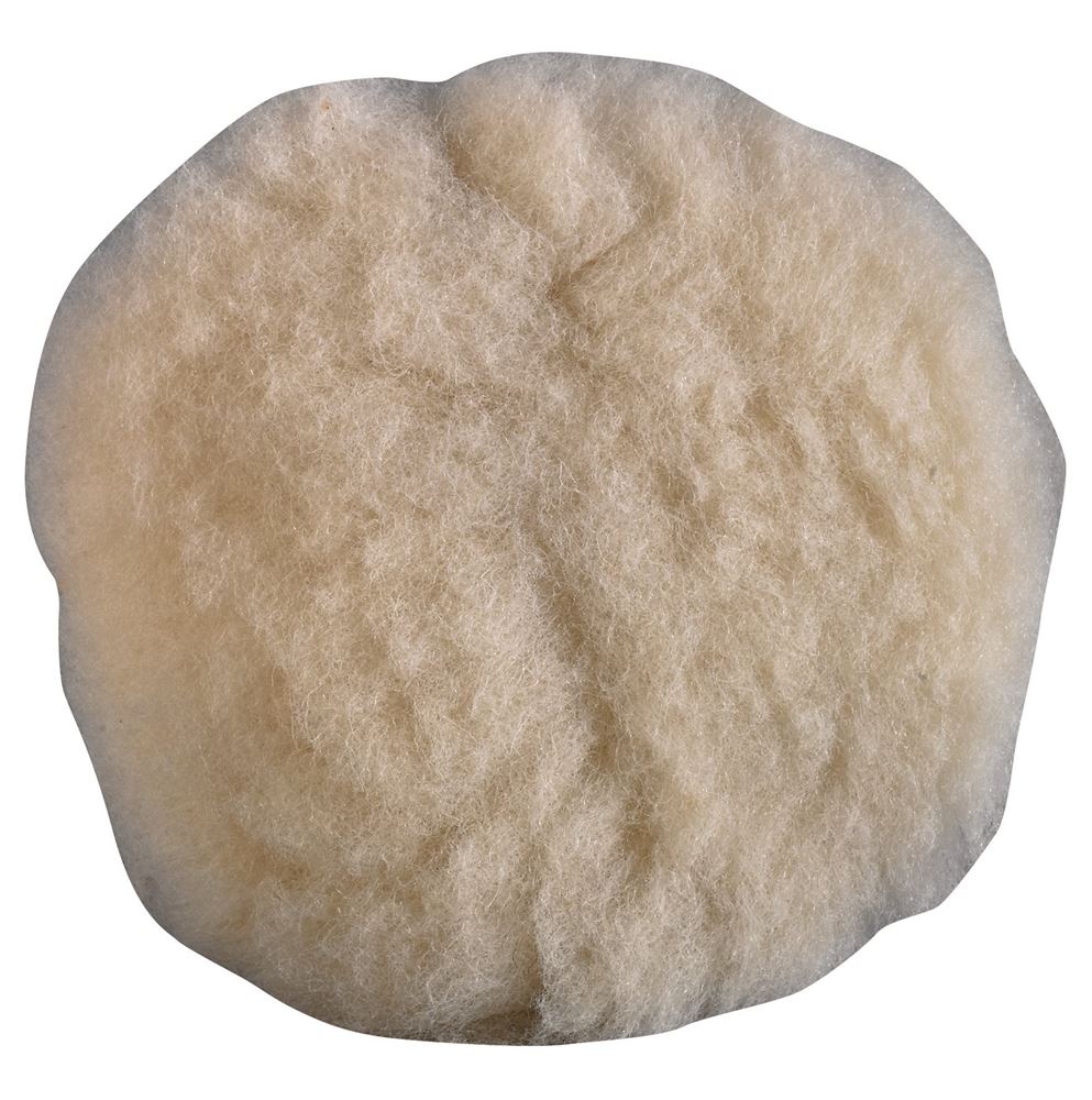 Draper 125MM POLISHING BONNET 71937 Lambs Wool Polishing Bonnets (125mm)