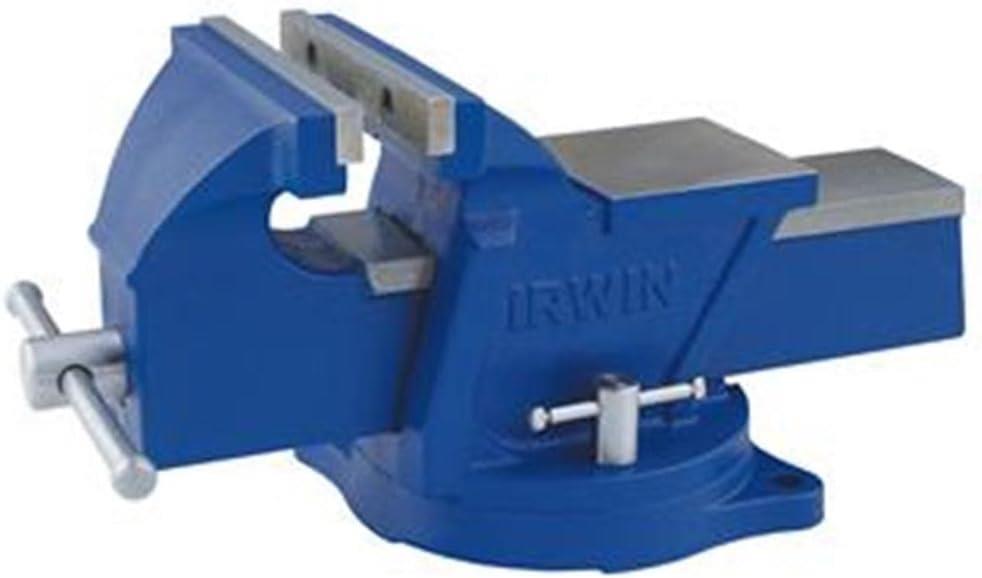 IRWIN Record No. 5 Mechanics Vice 125mm (5in) – Heavy Duty Bench Vice with Hardened Steel Jaws