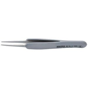 Draper RUBBER TWEEZERS ESD S/STEEL 13195 13195 ESD Precision Tweezers with rubber handles ESD