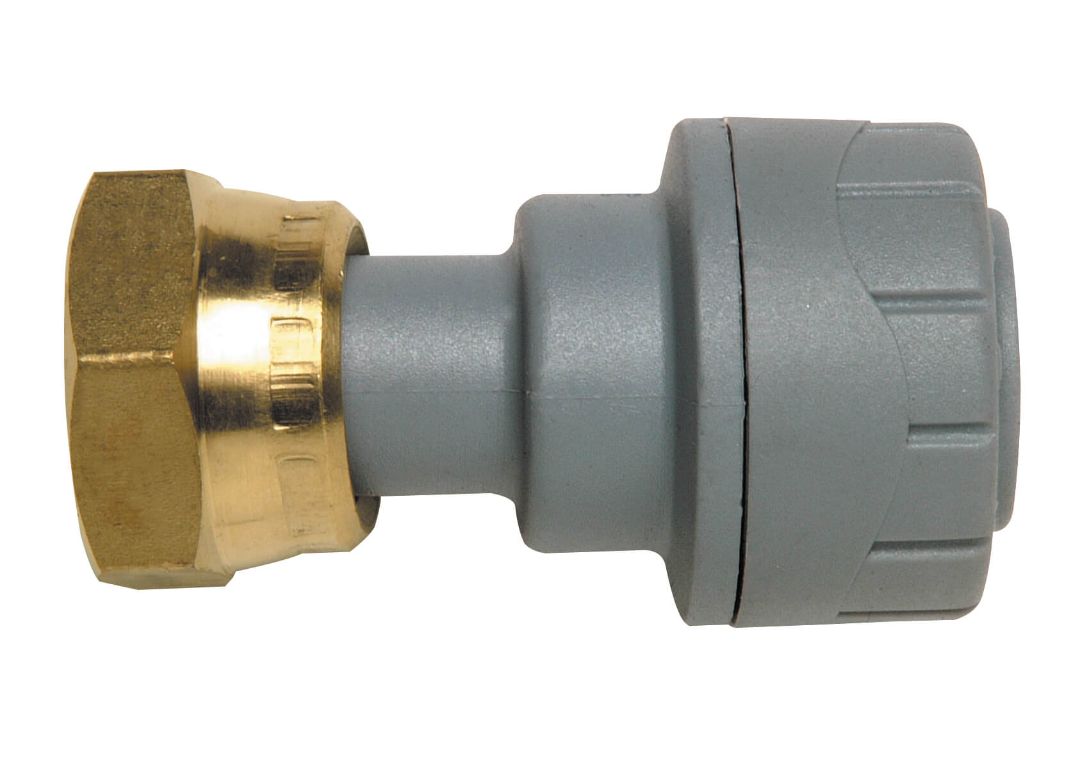 POLYPLUMB STRAIGHTTAP CONNECTR;15MMX1/2