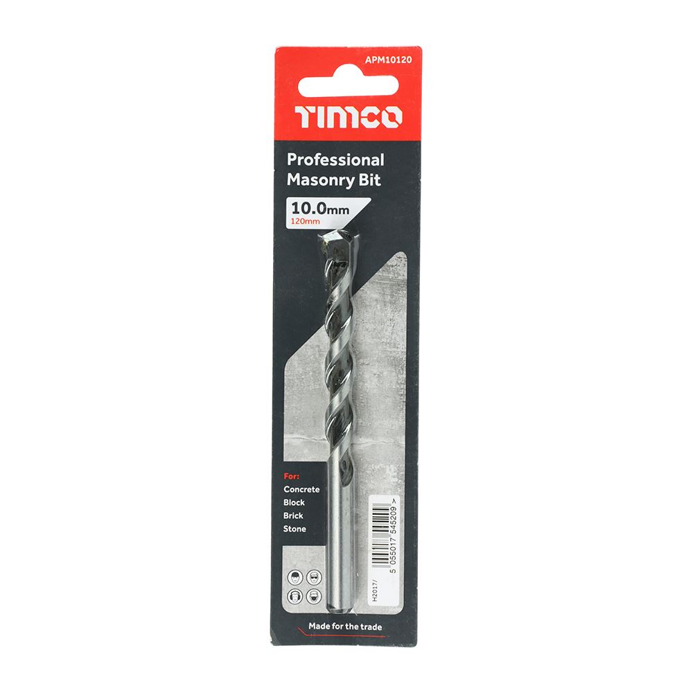 TIMCO Professional Masonry Bit 10.0 x 120 Pack 1