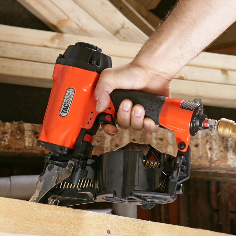 Tacwise FCN50LHH2 Flat and Conical Air Coil Nailer 22-50mm – Professional Trade Stapling & Fixing Tool