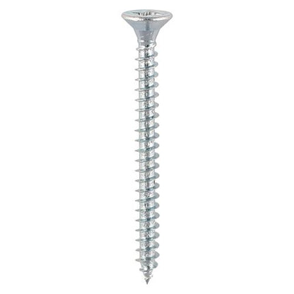 TIMCO Solo Woodscrew PZ2 CSK Zinc 4.0 x 70 Silver Pack 200