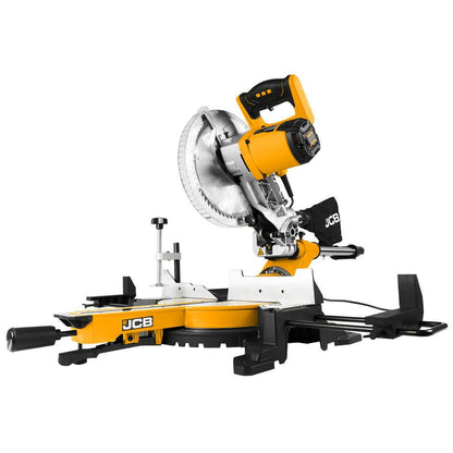JCB 21-MS-254SB Mitre Saw 2000W 254mm 10in Blade 90mm Cut 230-240V Chop Saw Sliding Saw Woodworking Chop Saw