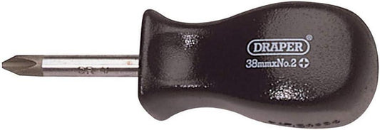 Draper NO.2X38MM C/SLOT S/DRIVER-PKD 19541 Mechanic's Pattern Cross Slot Screwdrivers