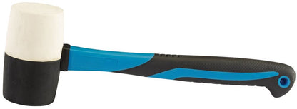 Draper 24OZ COMBI RUBBER MALLET-F/G 53029 Rubber Head Mallets with Fibreglass Shafts