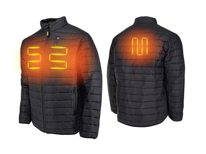 DeWalt Power Tools DCHJ093 Heated Lightweight Puffer Jacket - M + 1 x 18V 2.0Ah Li-ion