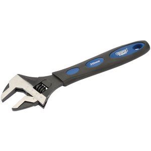 Draper 250MM ADJUSTABLE WRENCH 24896 Soft Grip Adjustable Wrenches
