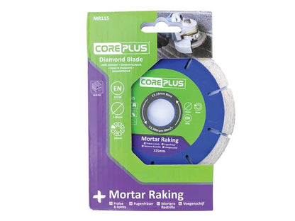 CorePlus CORDBMR115 MR115 Mortar Raking Diamond Blade 115mm