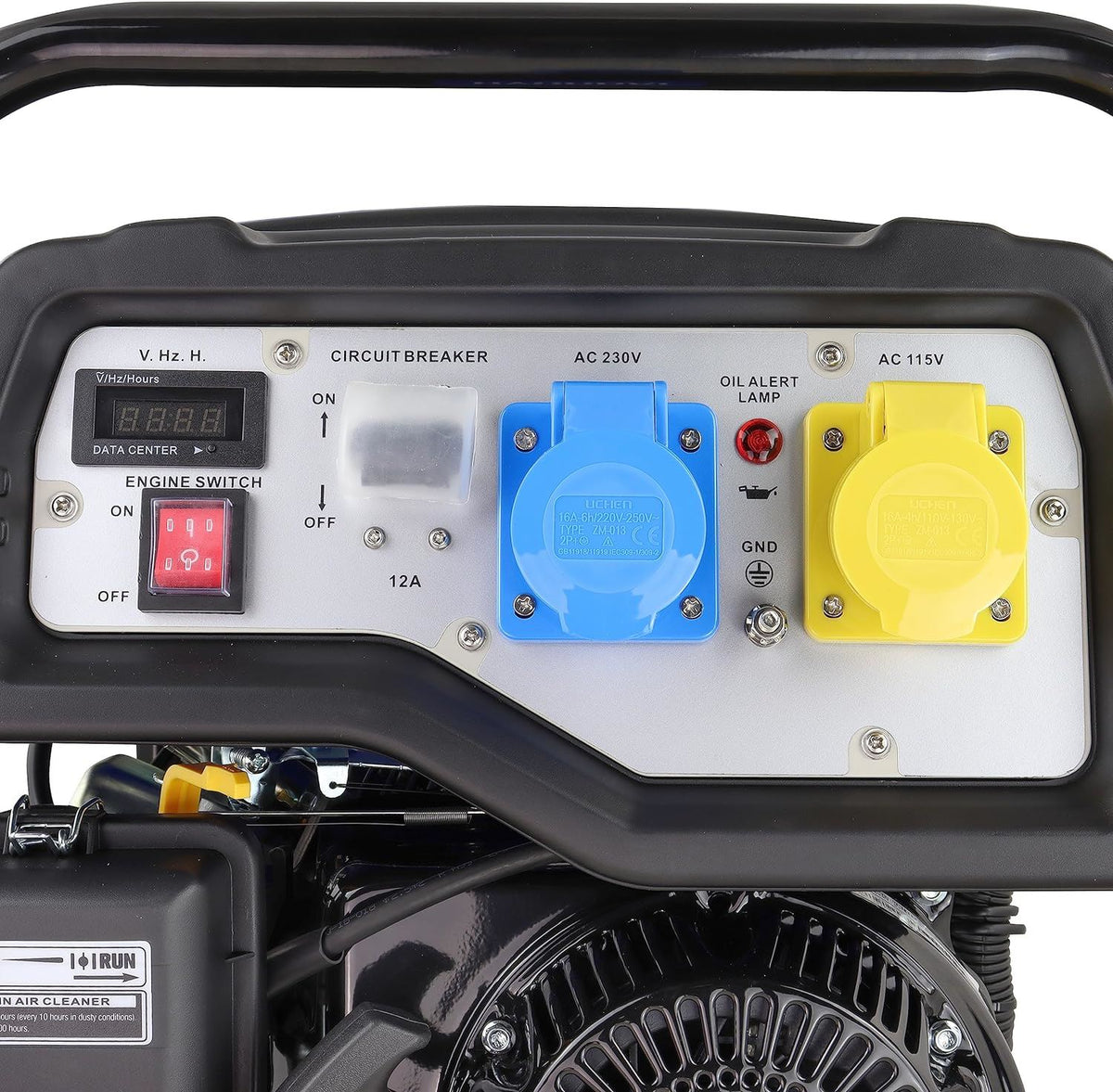 Hyundai HY3800L-2 Petrol Generator 3.2kW 4kVA Recoil Start Portable Site Power Backup Power Portable Backup Site Power