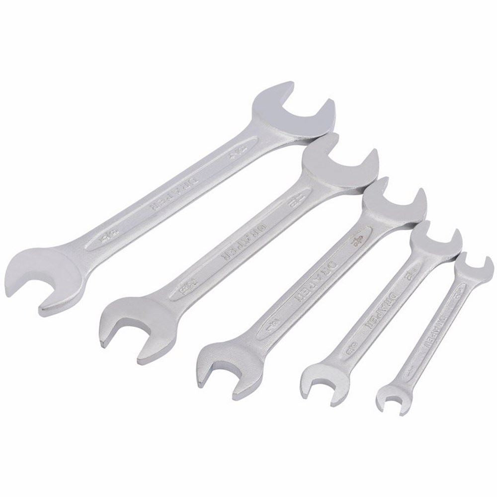 Draper 5PC OPEN ENDED SPANNER SET AF 30767 AF Open End Spanner Set (5 Piece)