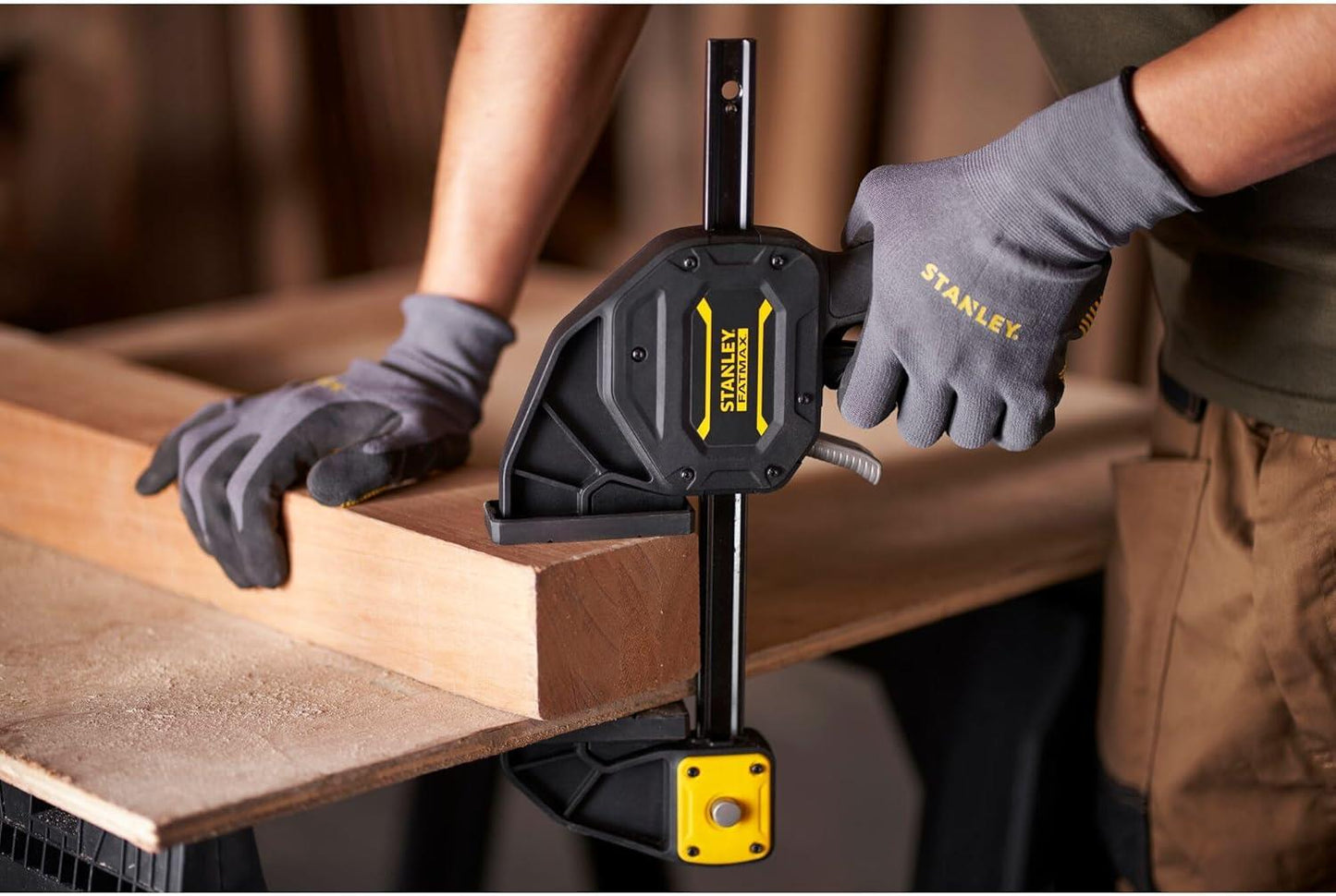 STANLEY FMHT0-83238 FatMax XL Trigger Clamp 150mm Quick Grip Heavy Duty