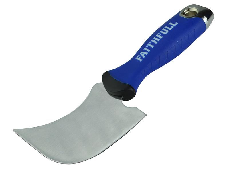 Faithfull FAISGWINDME Professional Window Knife Quarter Moon |