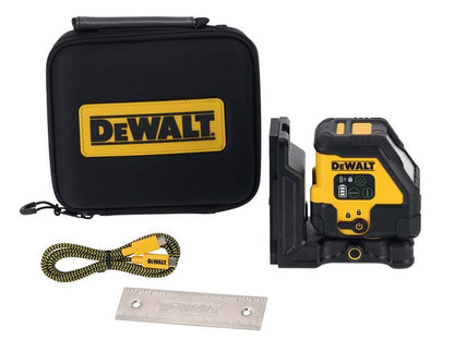 DeWalt Power Tools DCLE14201 USB Cross Line Green Beam Laser