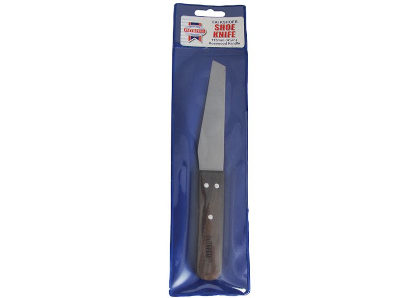Faithfull FAIKSHOER Shoe Knife 112mm (4.3/8in) - Hardwood Handle |