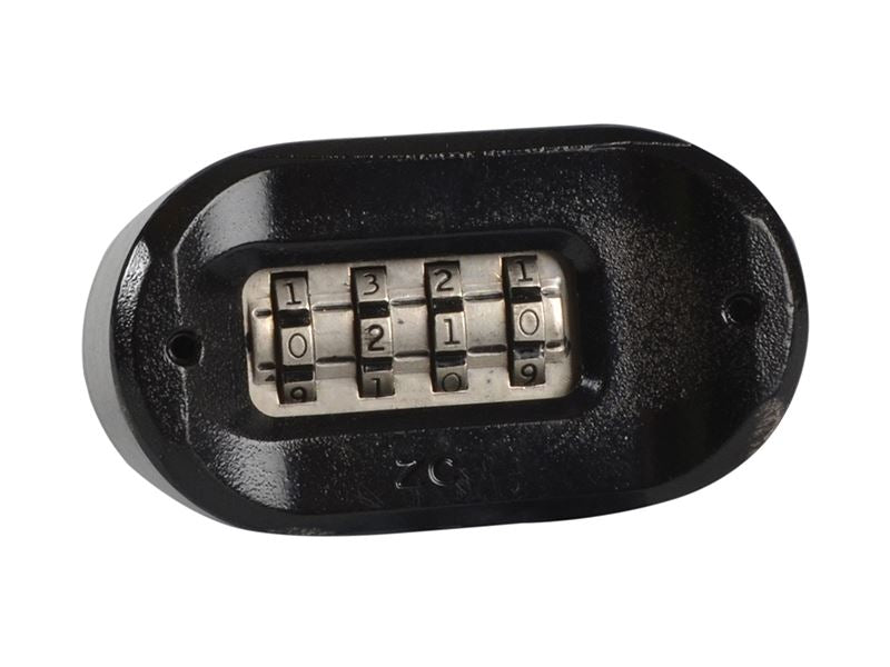 ABUS 51555 190/60 60mm Heavy-Duty Combination Padlock Closed Shackle (4-Digit) Carded