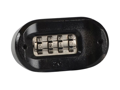 ABUS 51555 190/60 60mm Heavy-Duty Combination Padlock Closed Shackle (4-Digit) Carded