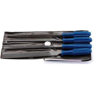 14184 Draper Warding File Set with Handles, 100mm (4 Piece) WFS4 File Sets Professional Trade DIY Workshop Garage Use