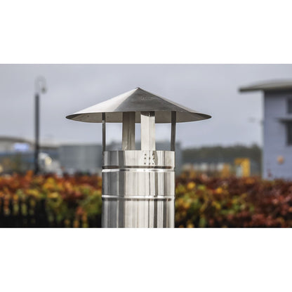 Sealey ABI1700AK4 Stainless Steel Exhaust/Flue Rain Cap for ABI1700 150mm | Covers exhaust, preventing water ingress and damage.