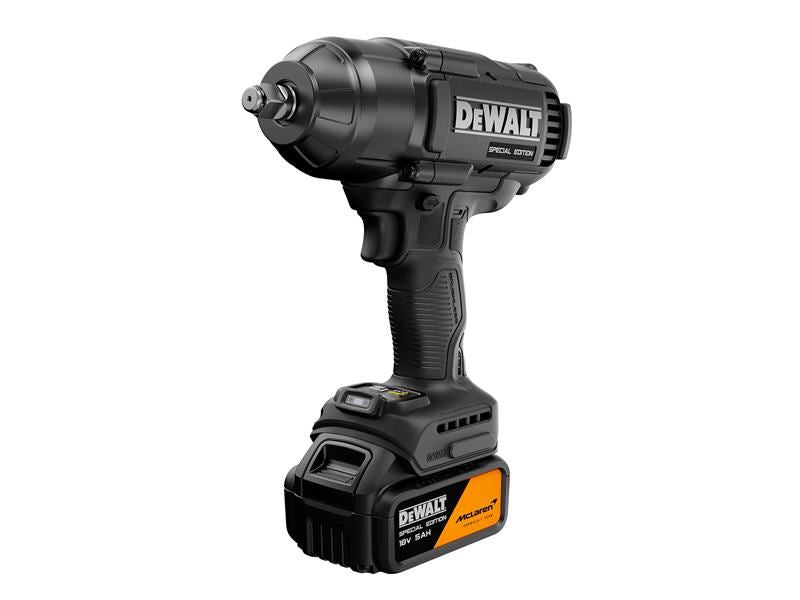DeWalt McLaren 18V High Torque Impact Wrench 1/2in 1x5Ah Battery Kit