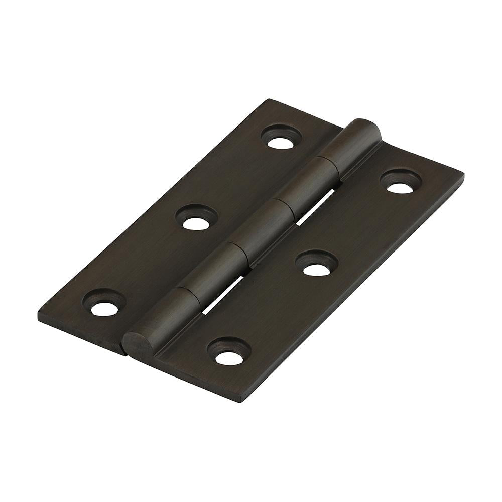 TIMCO Solid Drawn Hinge Bronze 64 x 35 Pack 2
