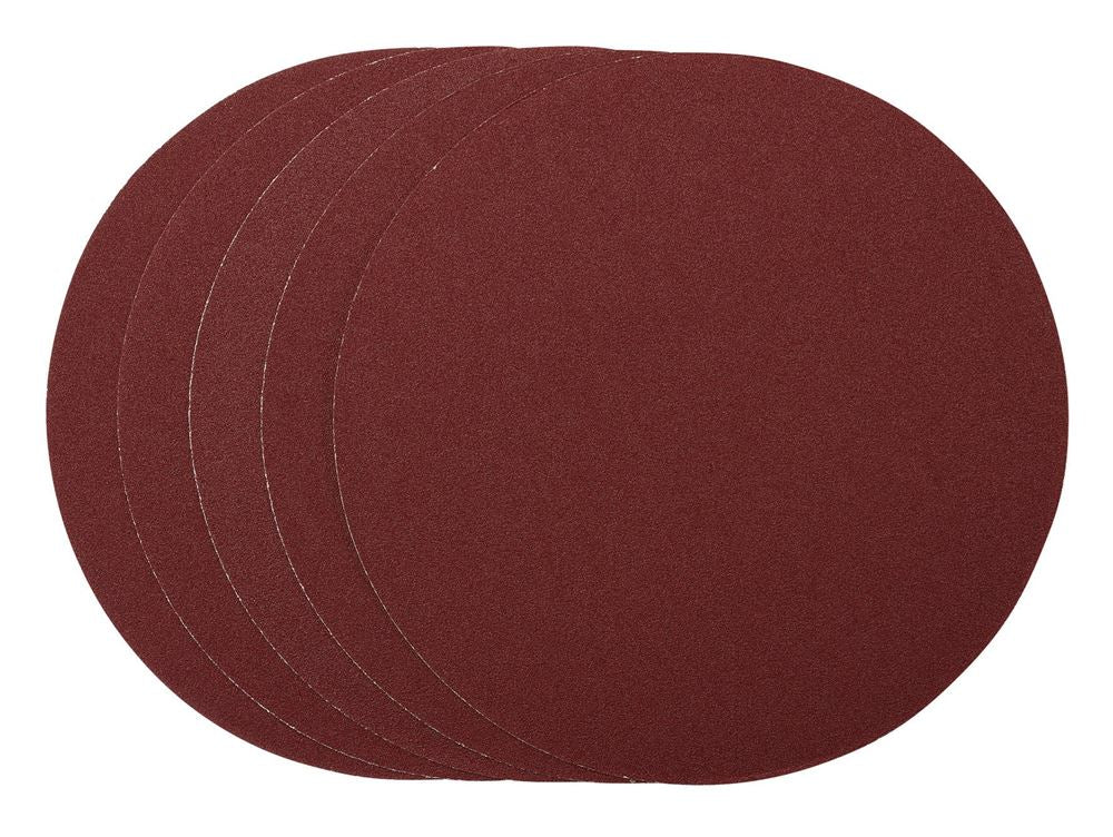 Draper 305MM PSA SANDING DISC 80G 63753 63753 Sanding Discs, 305mm, PSA (Pack of 5)