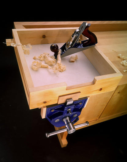 IRWIN Record T52-1/2ED Woodworking Vice 230mm (9in) – Quick Release Bench Vice with Adjustable Dog