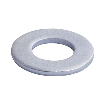 TIMCO Form A Washer DIN 125A - BZP M10 Silver Pack 20