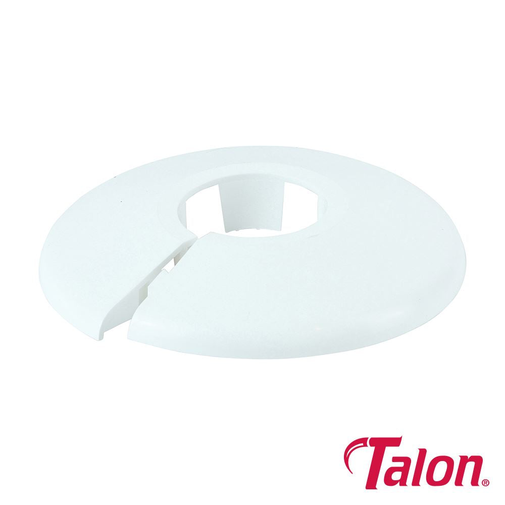 TIMCO Pipe Collar - White 22mm White Pack 10