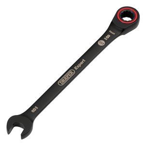 Draper 8.0MM RATCHETING SPANNER 03879 HI-TORQÂ® Metric Ratchet Combination Spanners, Black