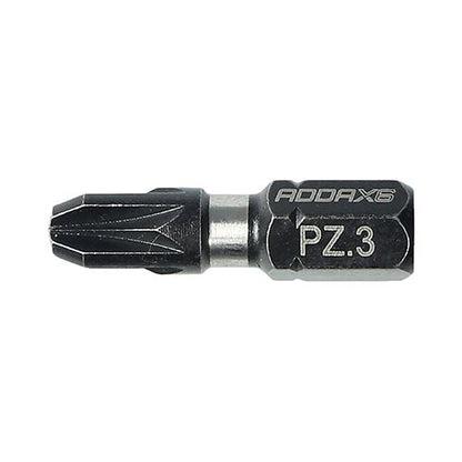 TIMCO X6 Impact Pozi Driver Bit No.3 x 25 Pack 10