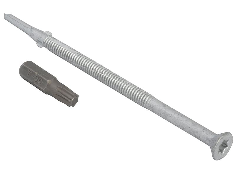 ForgeFix FORTFCH55109 TechFast Roofing Screw Timber - Steel Heavy Section 5.5 x 109mm Pack 50 |