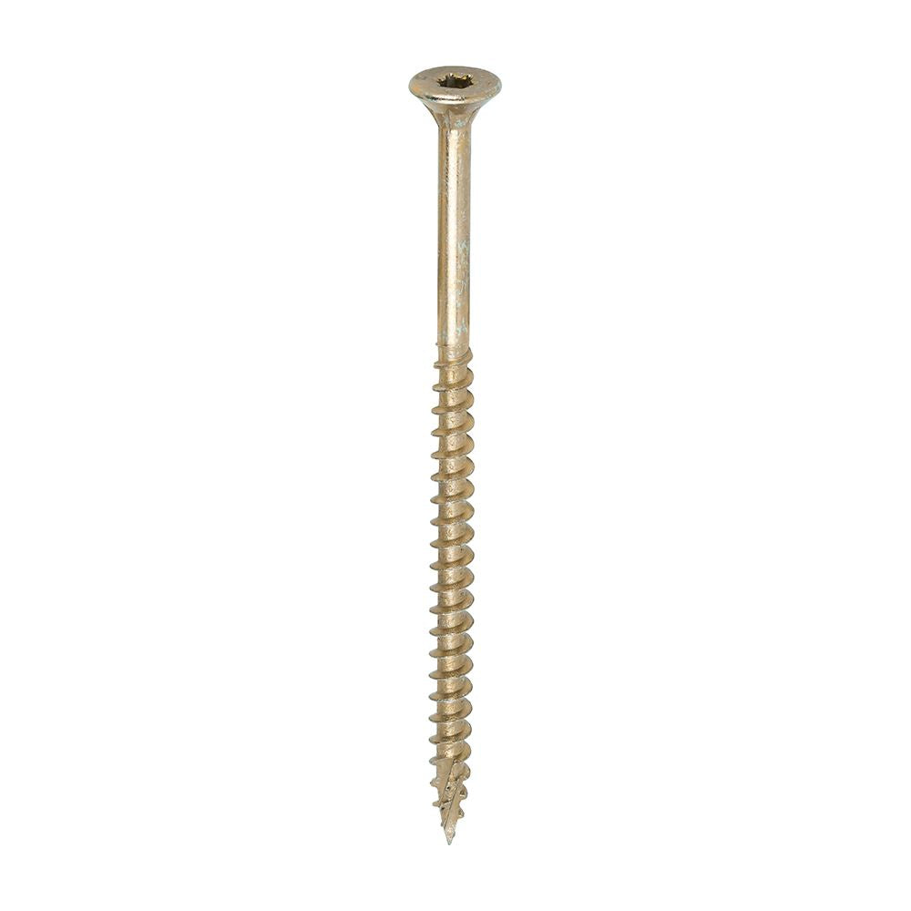 TIMCO C2 Clamp-Fix TX25 CSK ZYP 5.0 x 90 Gold Pack 100