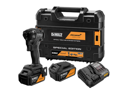 DeWalt McLaren F1 Impact Driver 18V 2x5Ah Li-ion Kit 1/4in Hex Driver