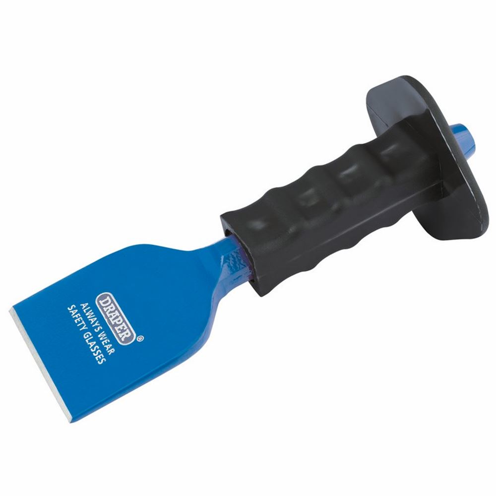 Draper BRICK BOLSTER&GUARD 75MM PCKD 64679 Brick Bolsters with Hand Guard, 225mm (Display Packed)