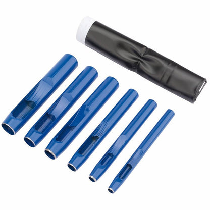 Draper HOLLOW PUNCH SET 5MM TO 13MM 25993 Hollow Punch Set (6 Piece)