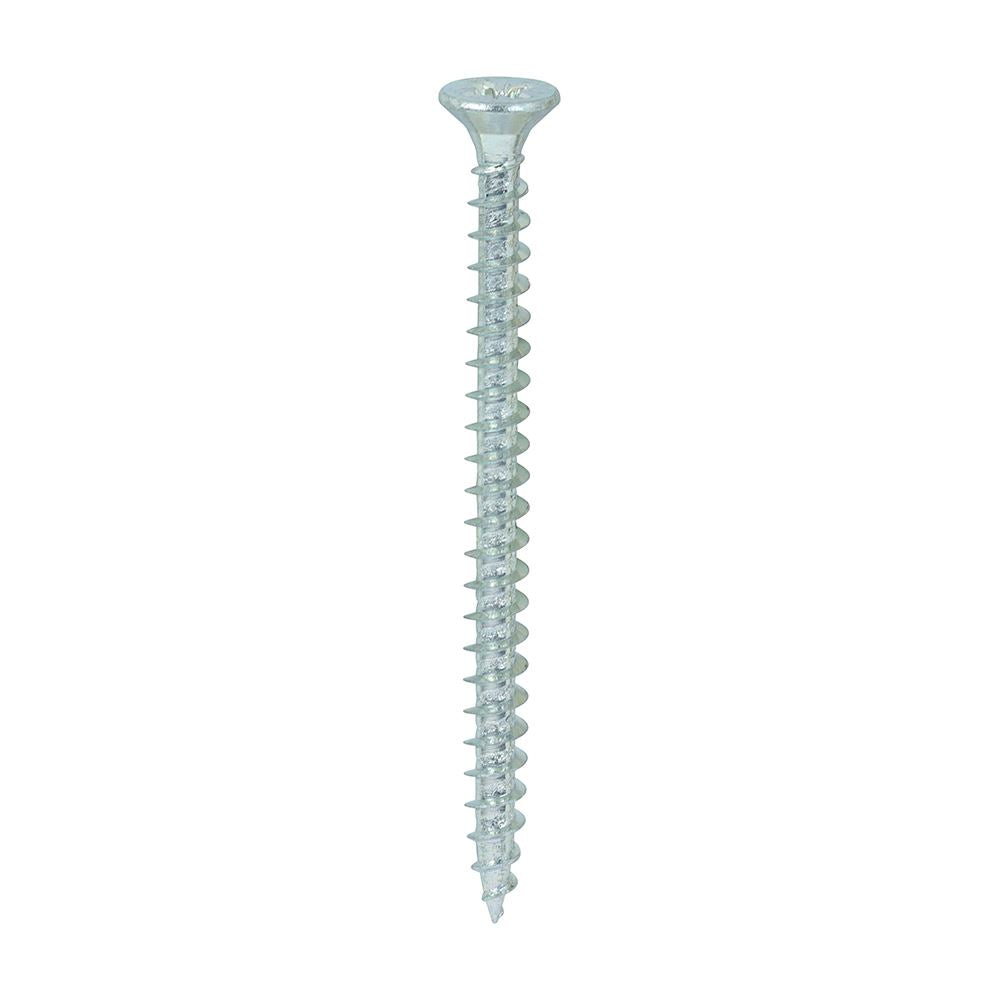 TIMCO Solo Woodscrew PZ2 CSK Zinc 4.5 x 60 Silver Pack 200