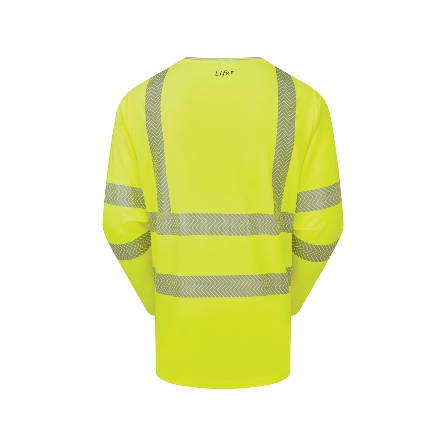 Pulsar LFE935 GRS Hi Vis Long Sleeve T-Shirt Yellow Orange High Visibility Workwear