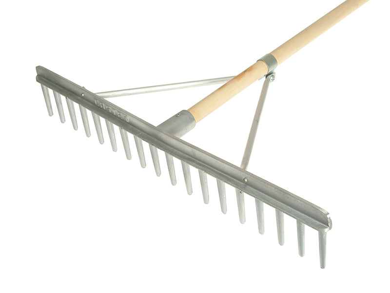 Faithfull  Aluminium Landscape Rake Complete With Handle