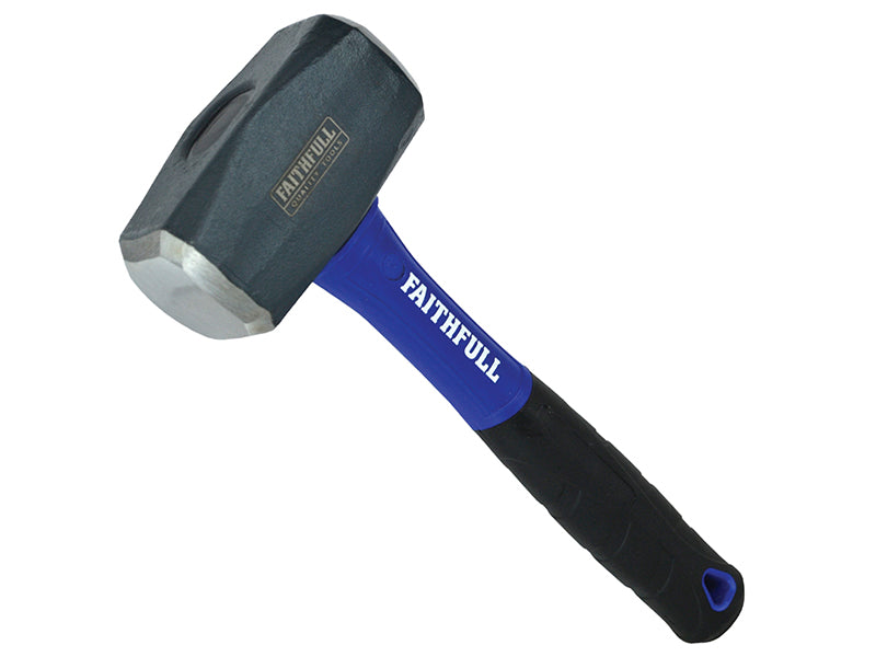 Faithfull 60411379 Club Hammer Fibreglass Handle 1.13kg (2.1/2 lb)