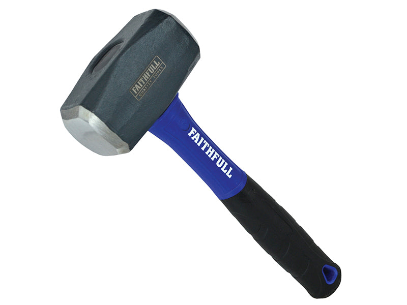 Faithfull 60411378 Club Hammer Fibreglass Handle 1.81kg (4 lb)